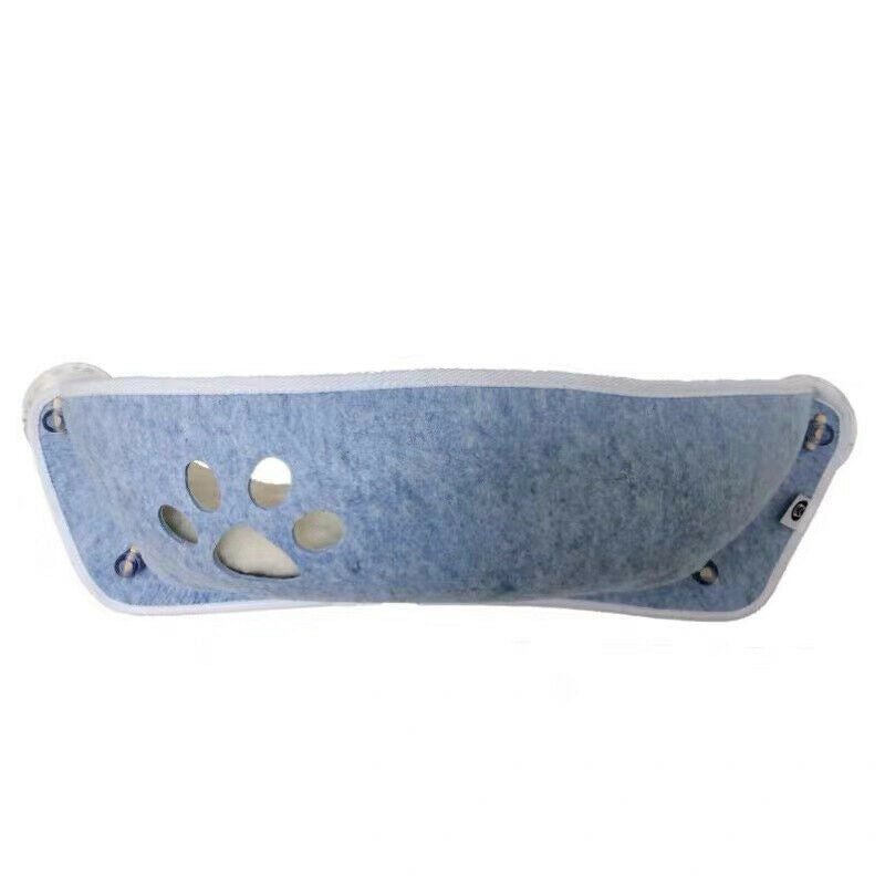 Boat Half Moon-Shaped Balcony Cat Bed Suction Cup Closed Villa Felt Nest