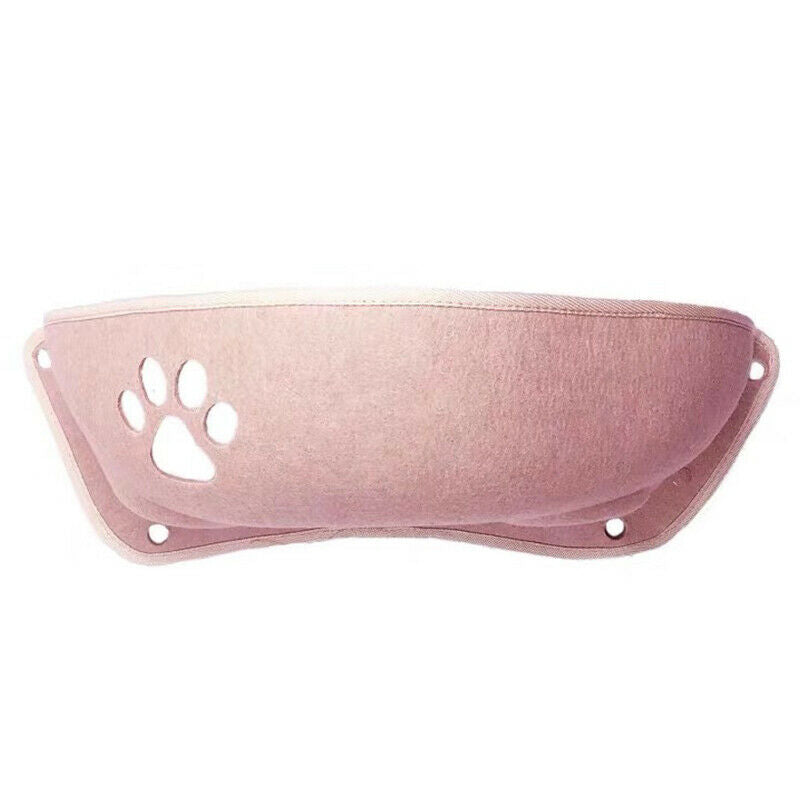 Boat Half Moon-Shaped Balcony Cat Bed Suction Cup Closed Villa Felt Nest