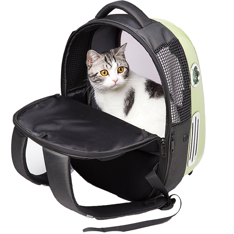 Pet Cat Dog Carrier Portable Backpack Outdoor Travel Space Capsule