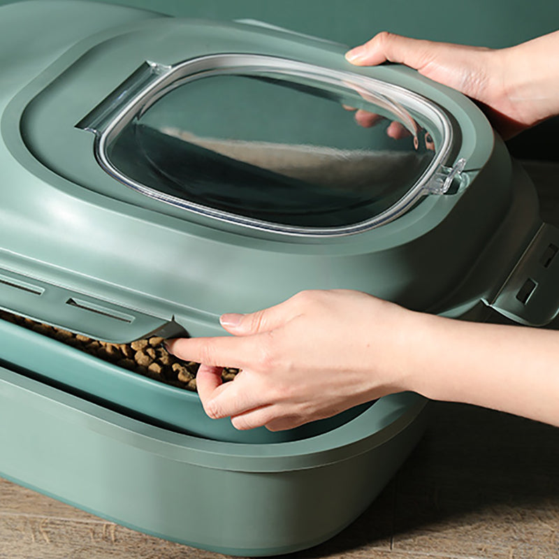 Ultra-large Foldable Grain Storage Barrell Pet Cat Dog Food Moisture-proof