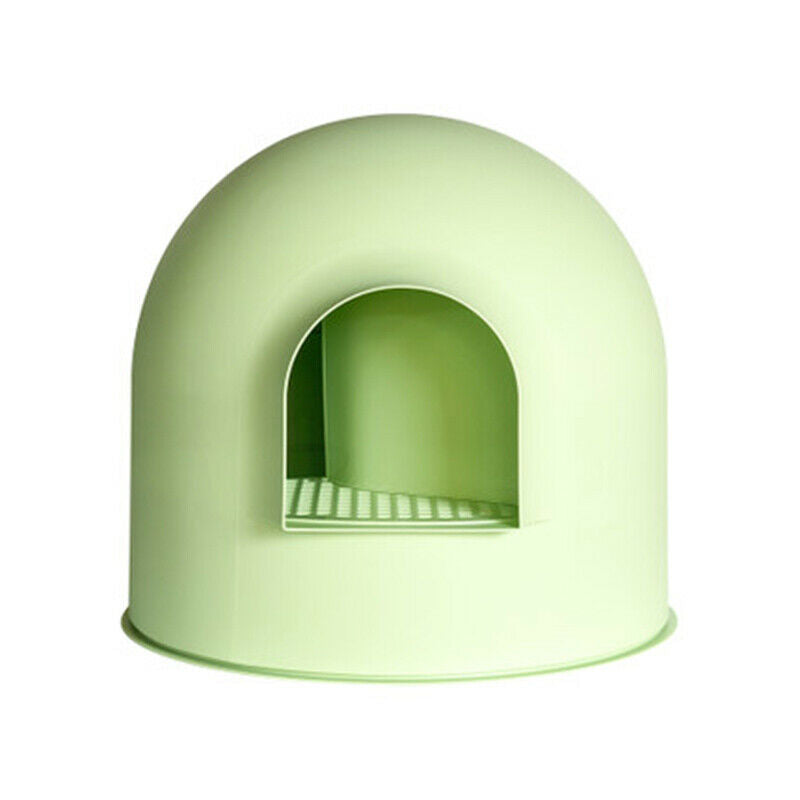 Snow House Pet Cat Litter Toilet Box Oversized Odor Isolation DIY Design