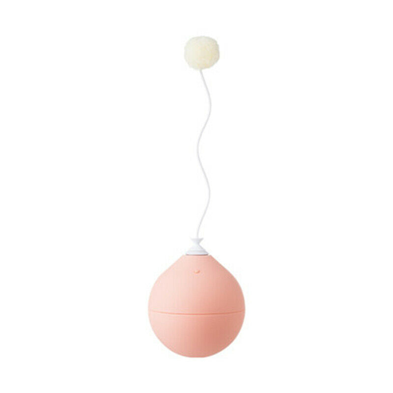 Electric Pet Cat Tumbler Funny Cat Toy Stick Balloon Teaser Irregular Rotation