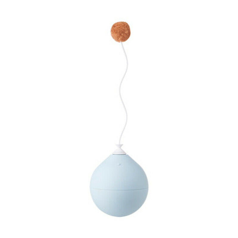 Electric Pet Cat Tumbler Funny Cat Toy Stick Balloon Teaser Irregular Rotation