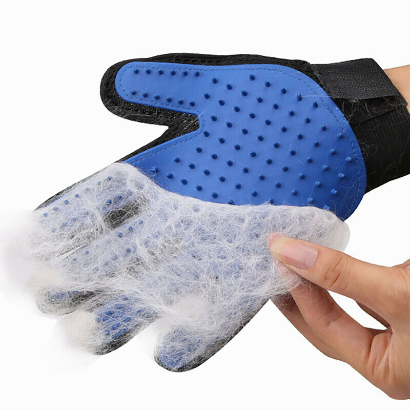 Pet Cat Dog Touch Cleaning Brush Magic Glove Massage Hair Removal Grooming Comb