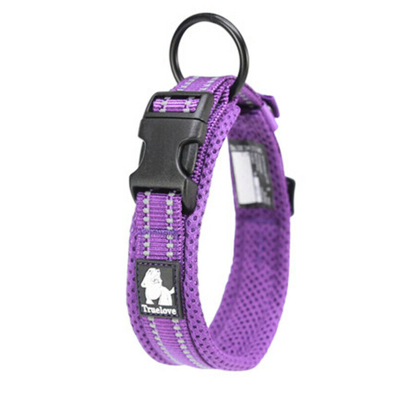 Pet Small Big Dog Anti-Strangle Breathable Safe Professional Reflective Collar