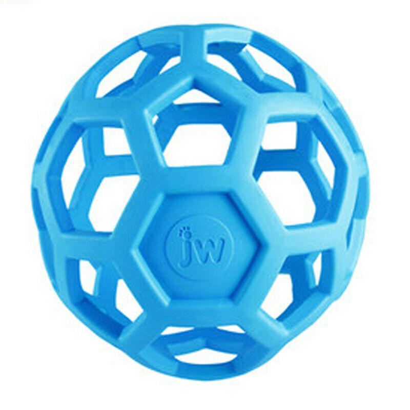 Dog Chew Ball Toy Rubber Dental Clean Teeth Healthy Treat Gum Bite Puppy Pet