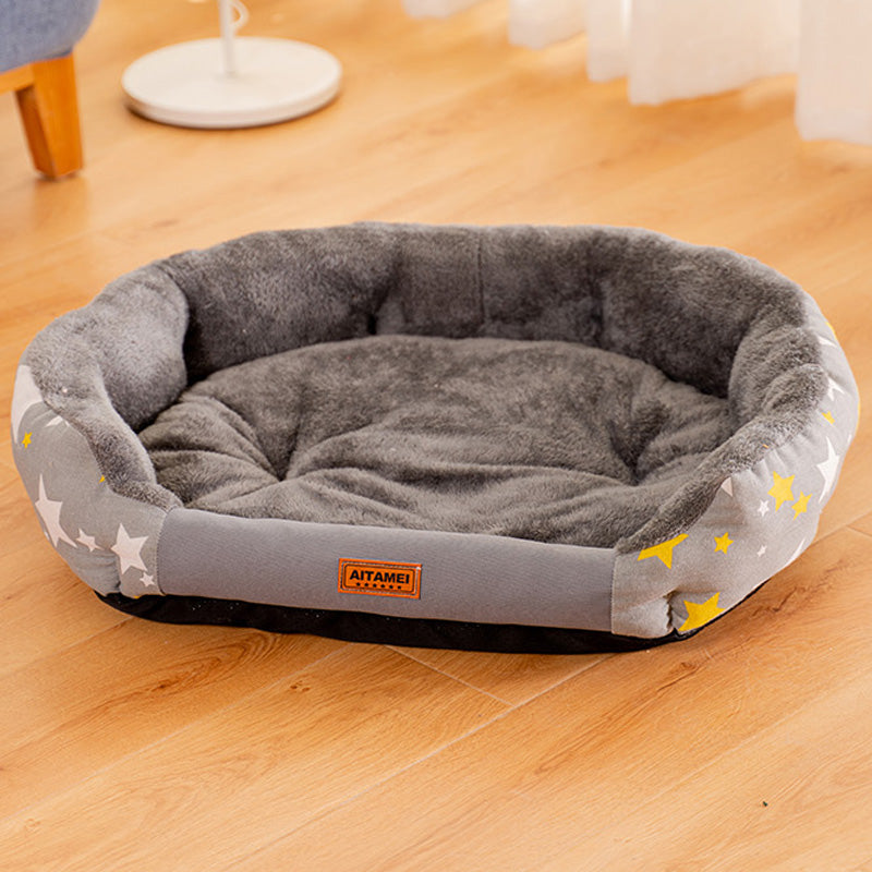 Pet Cat Dog Universal Bed Cushion Mat Deluxe Soft Litter Comfortable Sleep