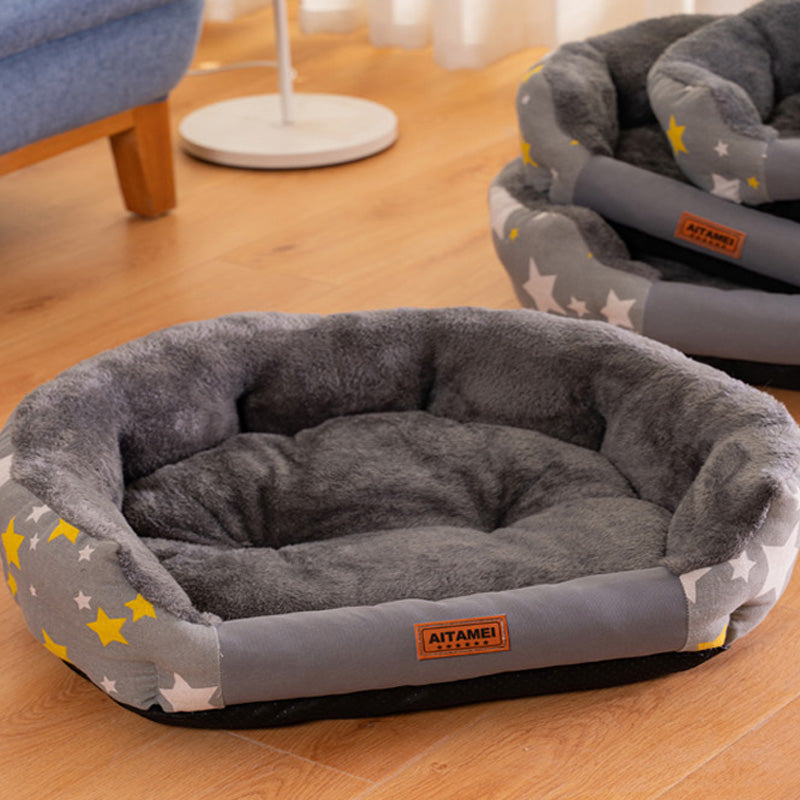 Pet Cat Dog Universal Bed Cushion Mat Deluxe Soft Litter Comfortable Sleep