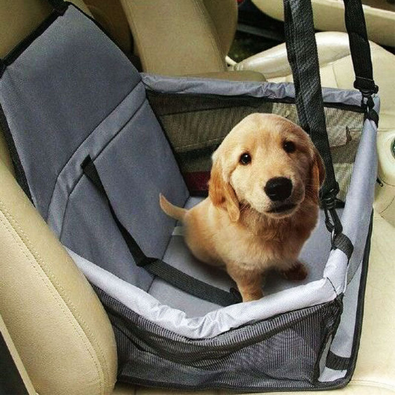 Pet Dog Safety Seat Net Bag Front Car Breathable Mat Oxford Cloth Carrier