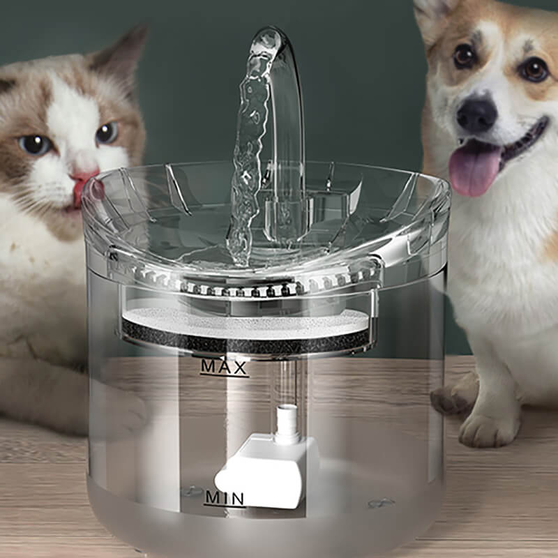 Pet Cat Dog Drinking Fountain Bowl Automatic Circulation Flow