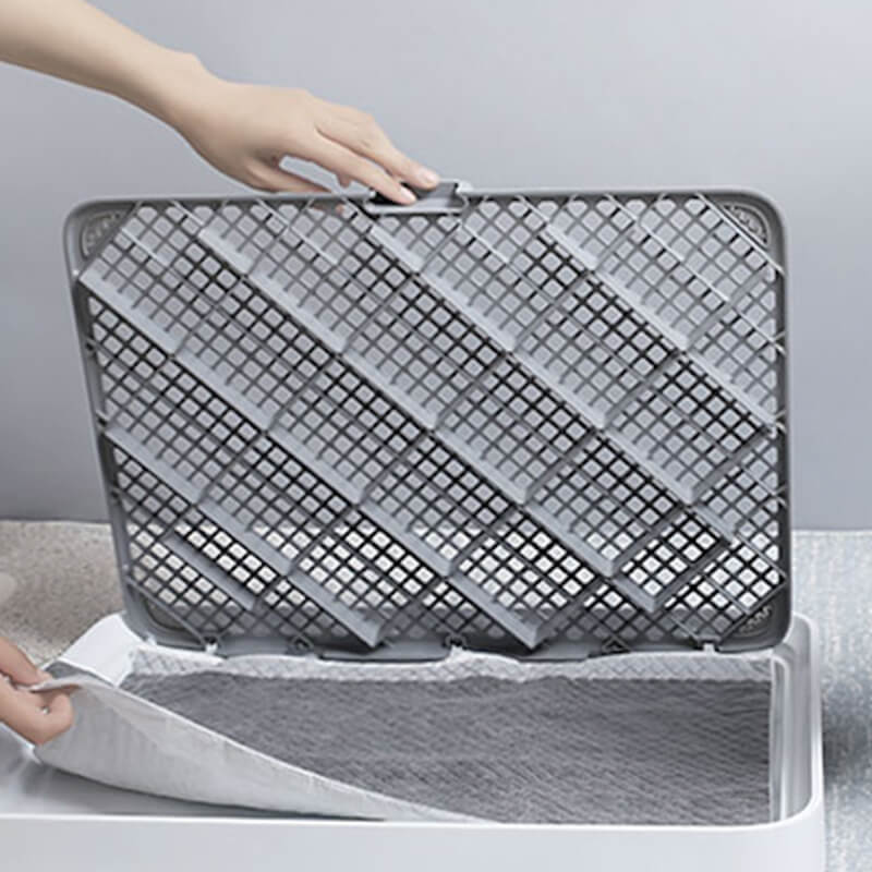 Pet Dog Mesh Toilet Pad Lattice Tray Potty Pee Animal Training Tool PETKIT