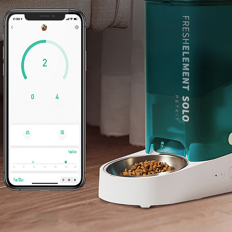 Smart Feeder Cat Dog Pet Food WIFI Automatic Timing Self-feeding Machine Bowl