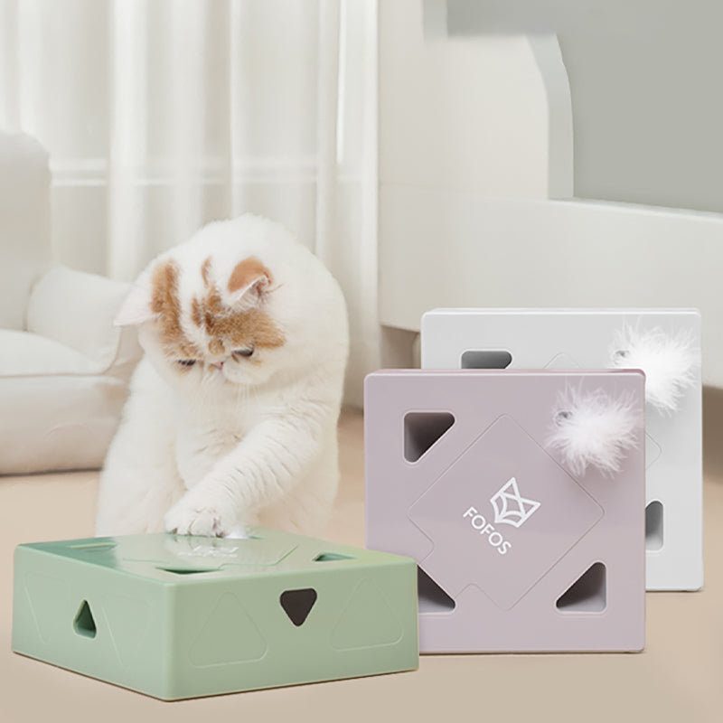 Smart Pet Cat Teasing Playing Toy Infrared Sensing Behavior Training FOFOS