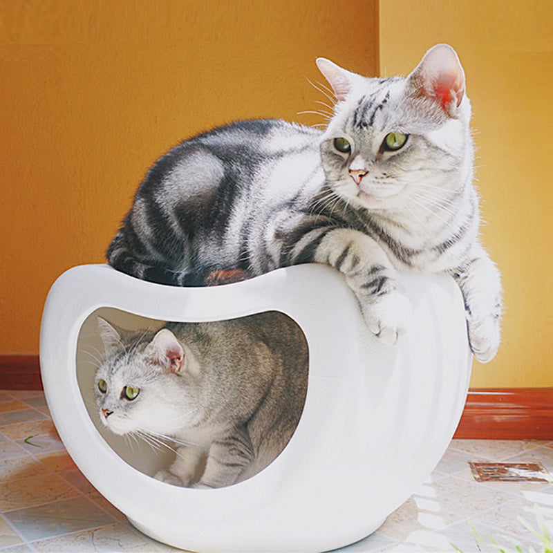 Pet Cat Dog Stool Universal Closed Winter Warm Creative Nest Table Villa