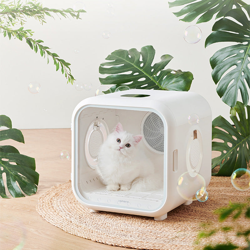 Pet Cat Dog Drying Box Hair Fur Blowing Bath Dryer Air Outlet Temperature