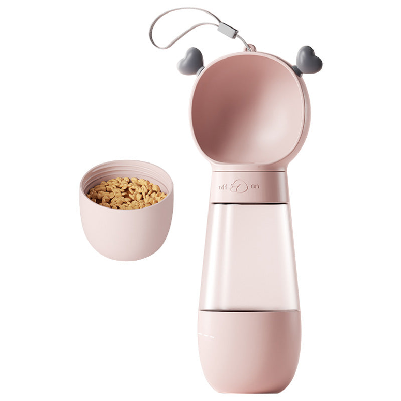 Pet Cat Dog Portable Outdoor Feeding Food Drinking Water Cup Bottle Hipidog