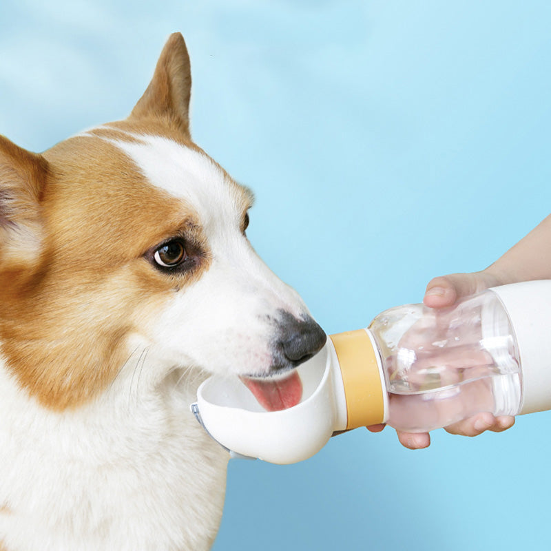 Pet Cat Dog Portable Outdoor Feeding Food Drinking Water Cup Bottle Hipidog