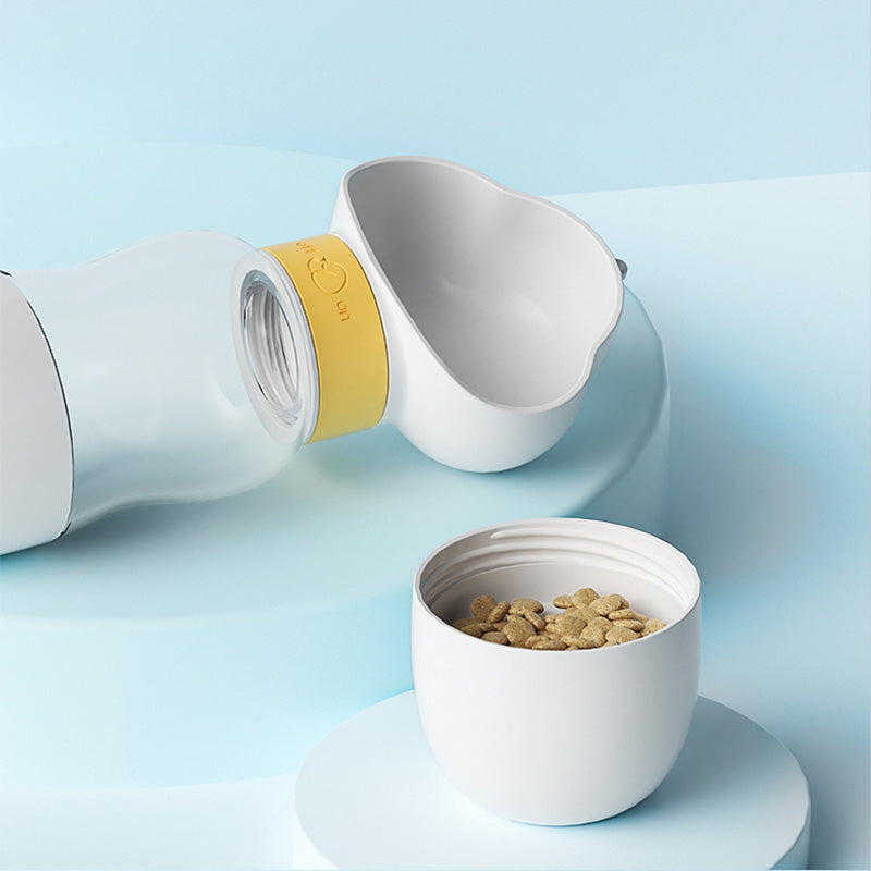 Pet Cat Dog Portable Outdoor Feeding Food Drinking Water Cup Bottle Hipidog