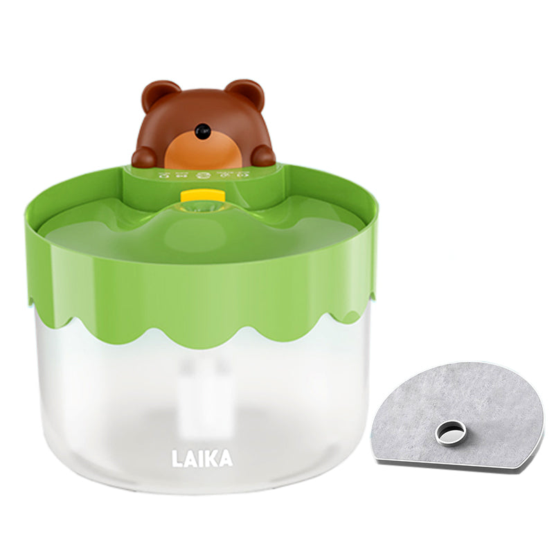 Pet Cat Dog Drinking Water Dispenser Wireless Induction Automatic Circulation