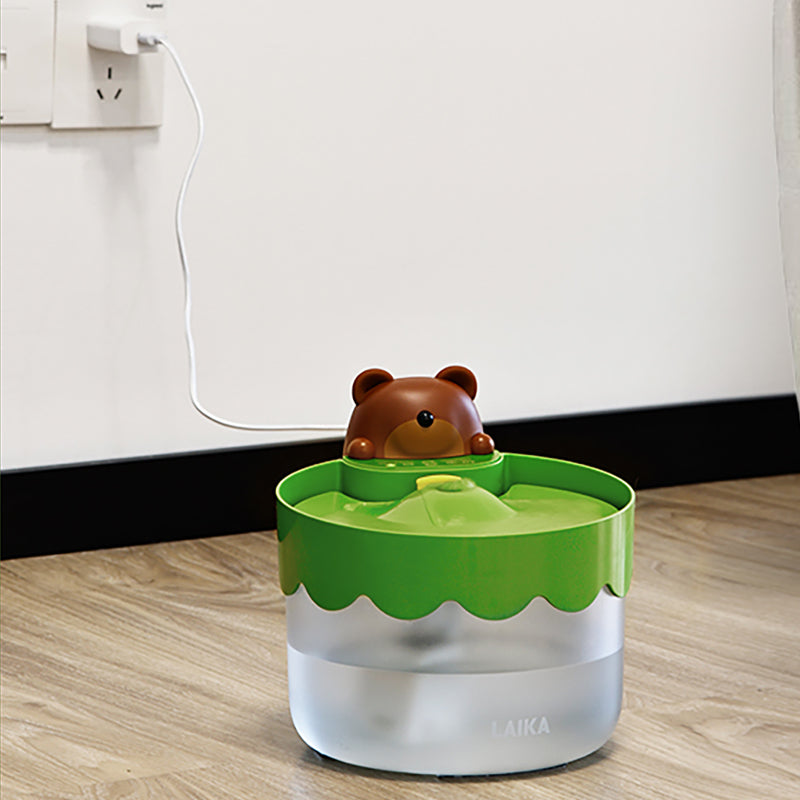 Pet Cat Dog Drinking Water Dispenser Wireless Induction Automatic Circulation
