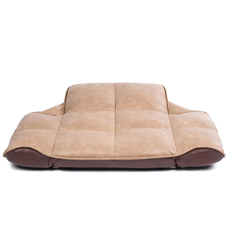 Pet Cat Dog Adjustable Comfortable Sofa Bed Corduroy Leather