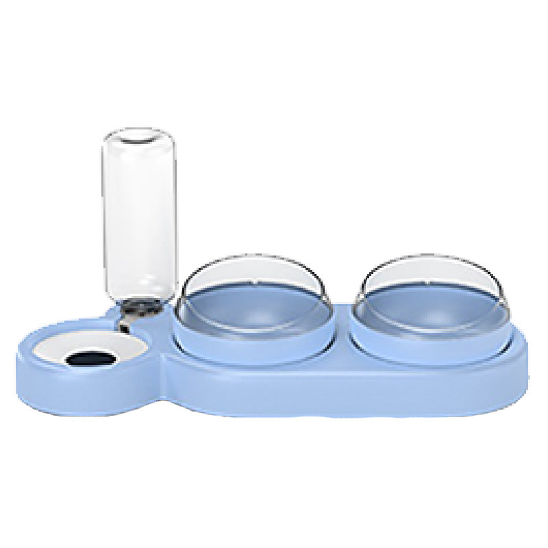 Pet Cat Dog Snail Pet 3 Feeding Food Bowls Removable Automatic Drinking Water