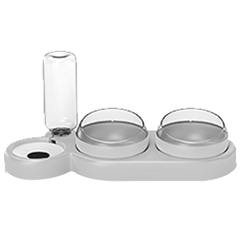 Pet Cat Dog Snail Pet 3 Feeding Food Bowls Removable Automatic Drinking Water