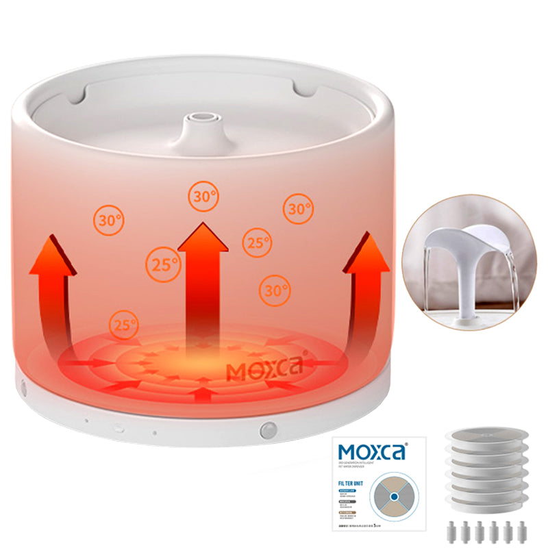 Pet Cat Dog Ceramic Wireless Ceramic Smart Induction Drinking Water Dispenser