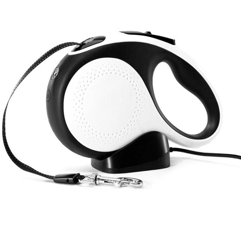 Pet Dog Leash Traction Automatic Retractable Rope Leash LED light HIPIDOG