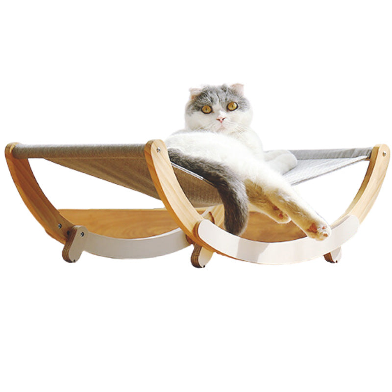 Miao Xian Er Cat Wood Shaker Hammock Pet Summer Toy Play Shake Sleep Rest