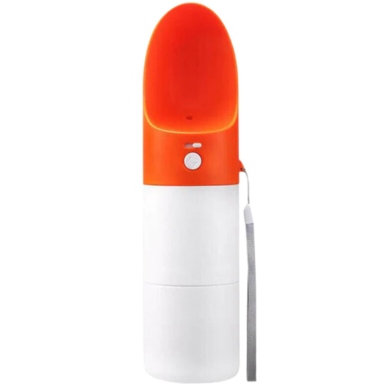 Pet Drinking & Food Feeder 2-in-1 Portable Outdoor Bottle