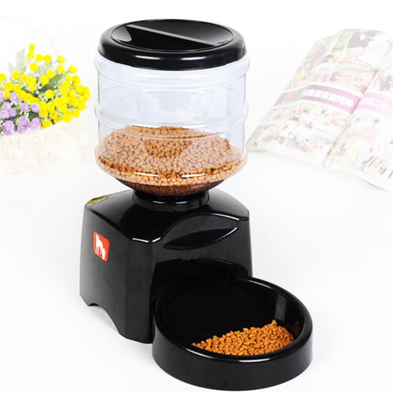 Automatic Cat Dog Pet Feeder Large Capacity Food Smart Timing Dispenser