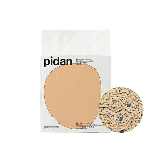 PIDAN Composite Cat Litter - 7L/3.6Kg(Original Tofu+Bentonite)