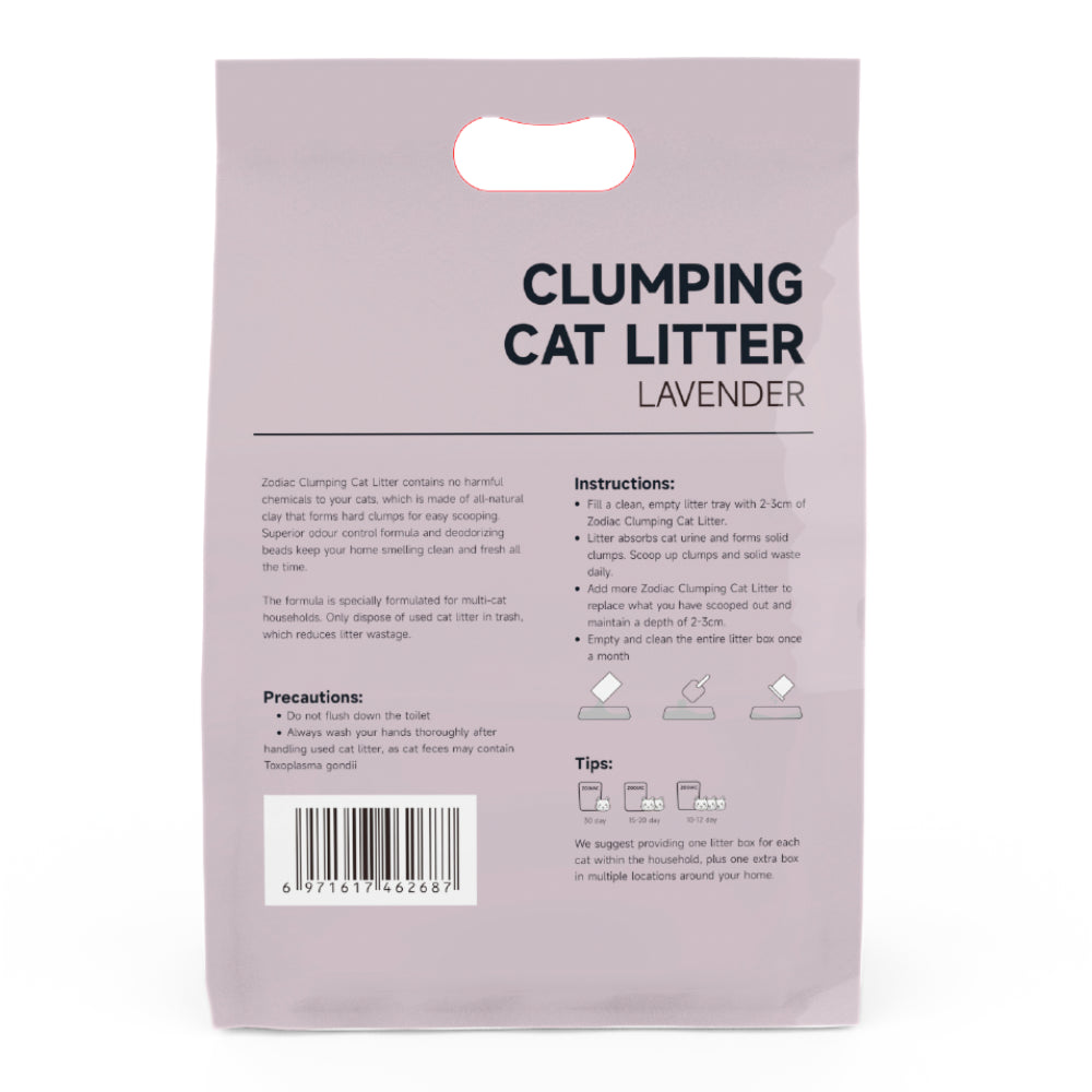 ZODIAC Clumping Cat Litter