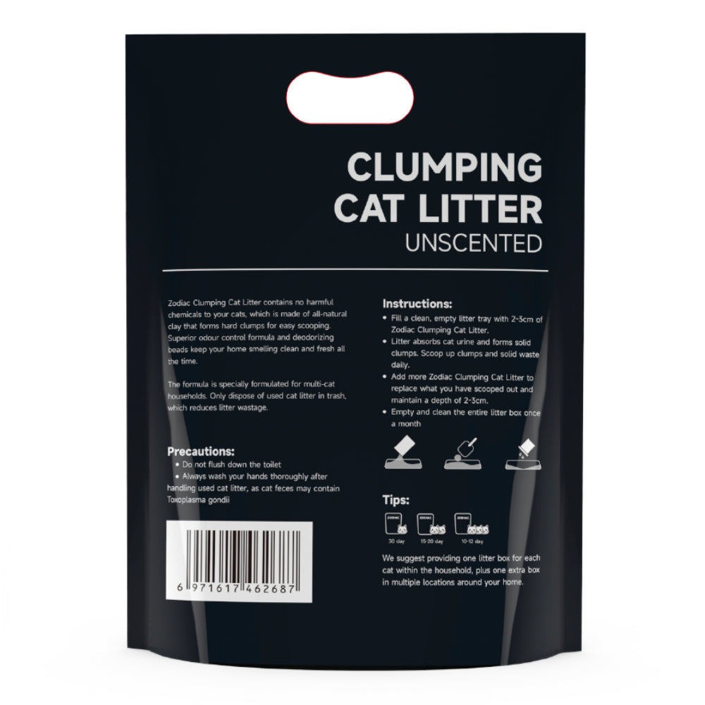 ZODIAC Clumping Cat Litter