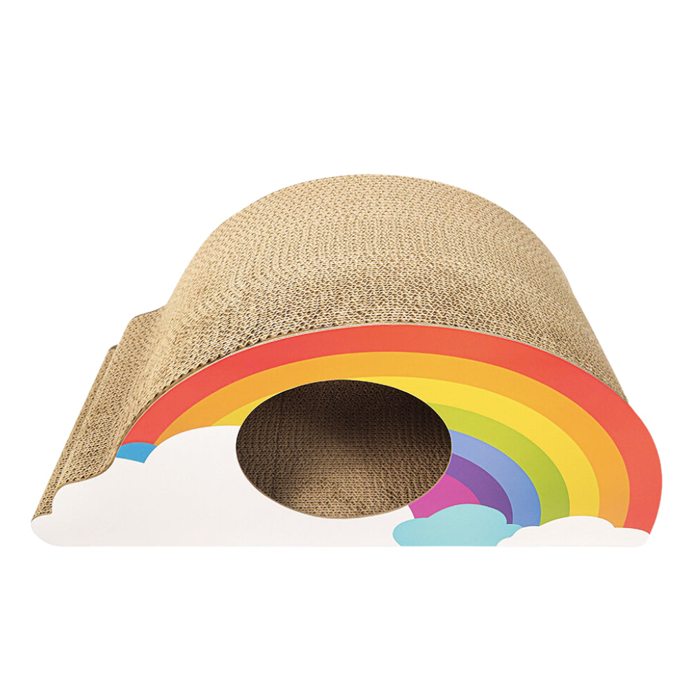 ZODIAC Rainbow Cat Scratcher 57x 27x 29 cm