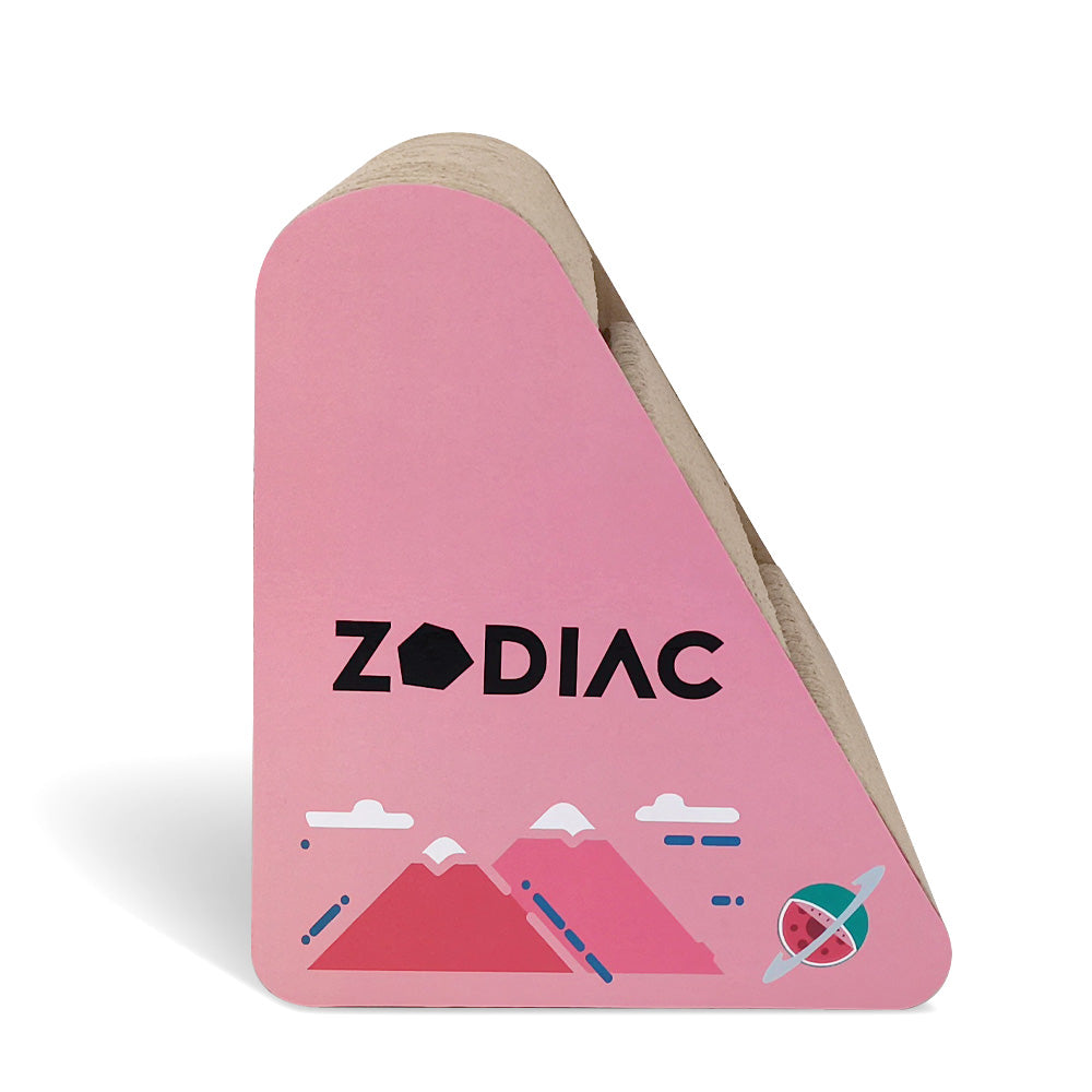 ZODIAC Triangle Cat Ball Cat Scratcher