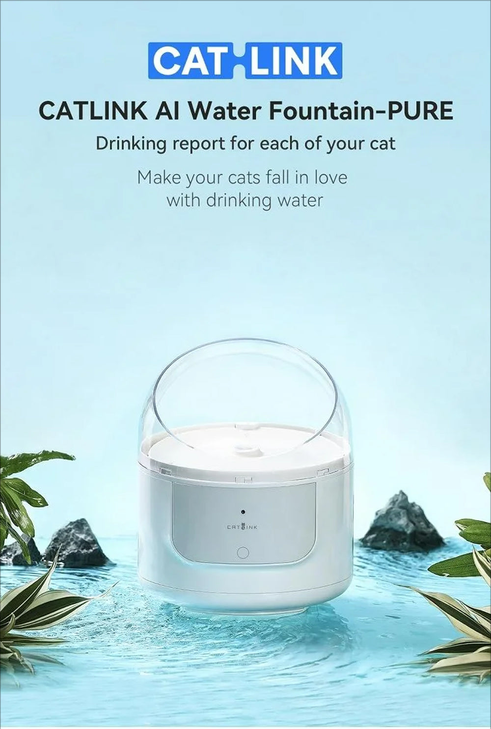 CATLINK Pure Smart Water Fountain