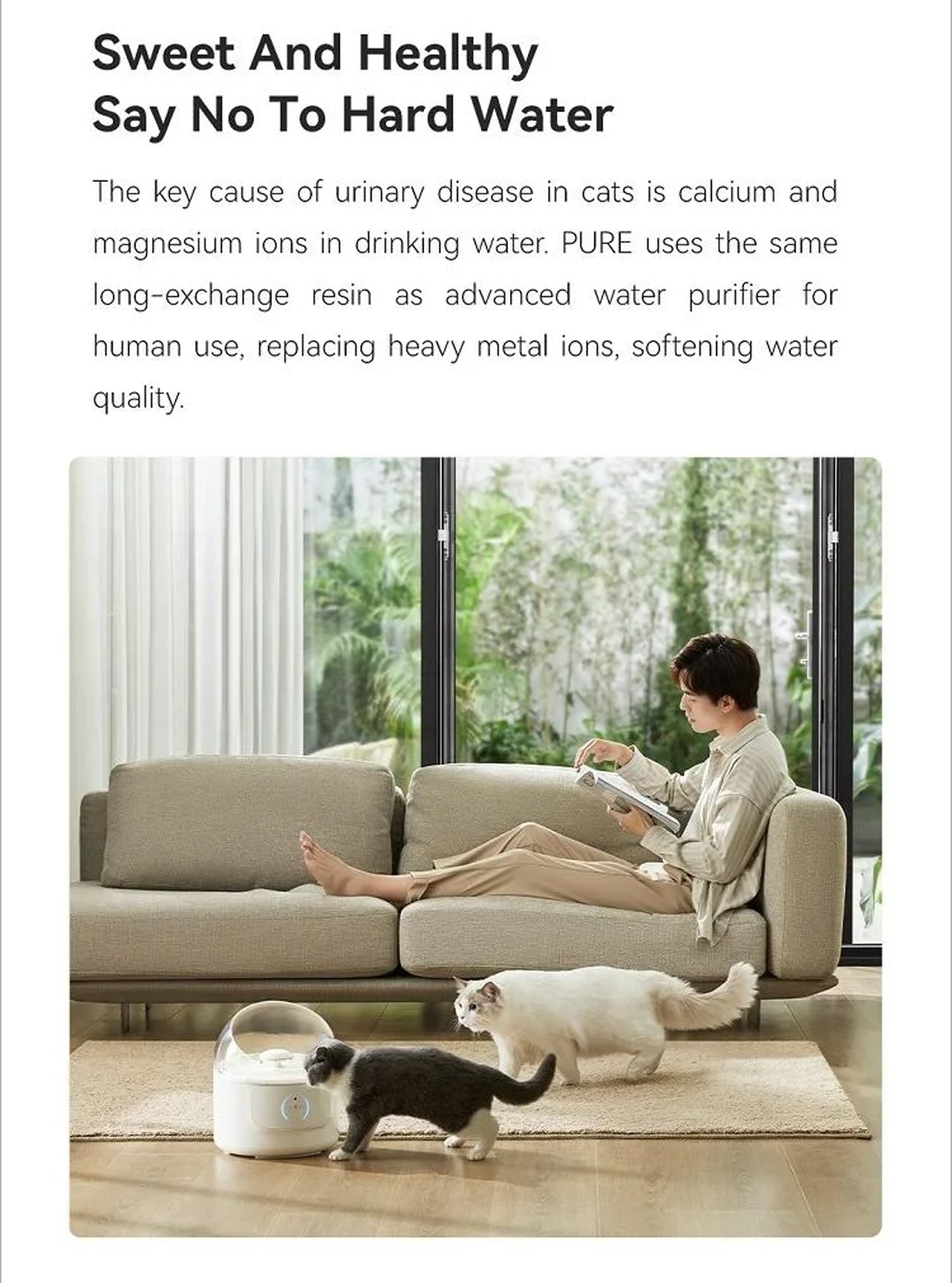 CATLINK Pure Smart Water Fountain