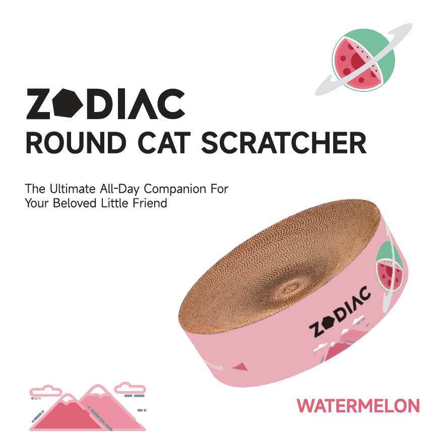 ZODIAC Round Cat Scratcher