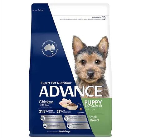 ADVANCE DOG PUPPY DRY FOOD CHICKEN REHYDRATION SMALL LARGE ALL BREED 3/8/15/20KG