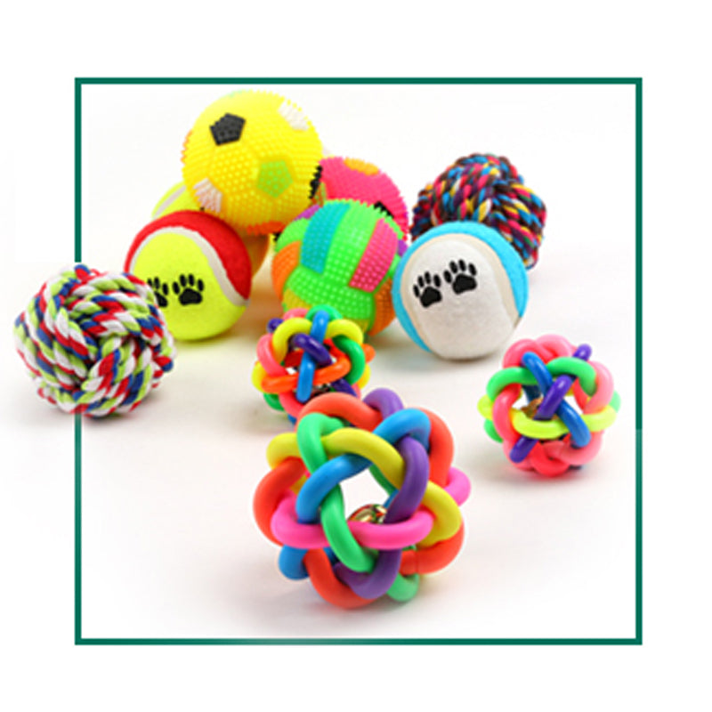 Pet Toy Set for Dogs & Cats – 3-in-1 Fun Pack