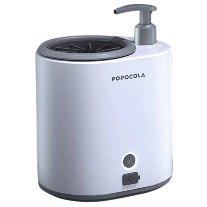 Pet Paw Cleaner Dog Cat Automatic Foot Washer Wiping Cleaning Machine POPOCOLA