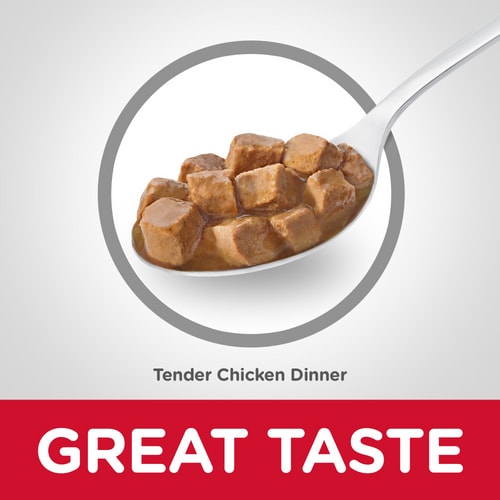 HILLS CAT CANNED FOOD ADULT TENDER CHICKEN DINNER 156G