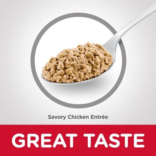 HILLS CAT CANNED FOOD ADULT INDOOR SAVORY CHICKEN 156G