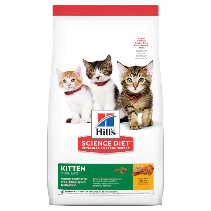 HILLS KITTEN HEALTHY DEVELOPMENT CHICKEN RECIPE 1.58KG / 4KG / 10KG
