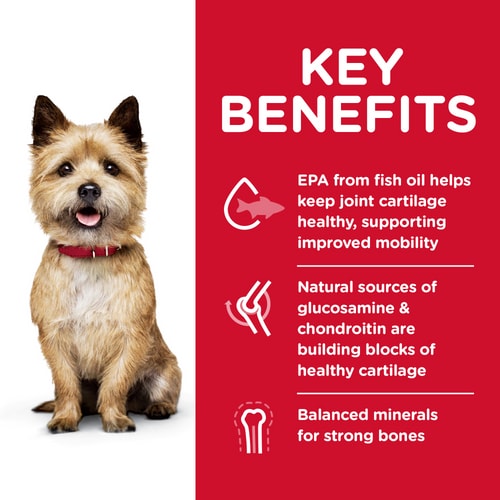 HILLS DOG ADULT HEALTHY MOBILITY SMALL BITES 1.81KG / 7.03KG