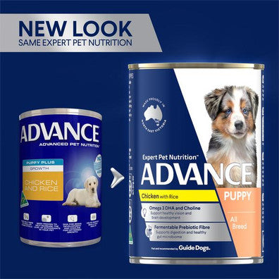 ADVANCE DOG PUP PLUS GROWTH CHICKEN RICE 410G
