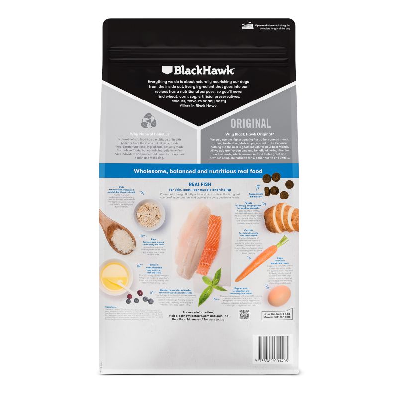 BLACKHAWK DOG FISH & POTATO 3KG/10KG/20KG