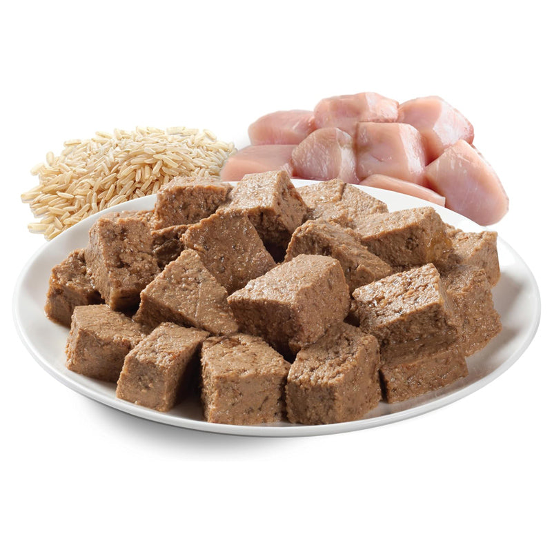 OPTIMUM PUPPY DOG WET FOOD WITH CHICKEN AND RICE 700G